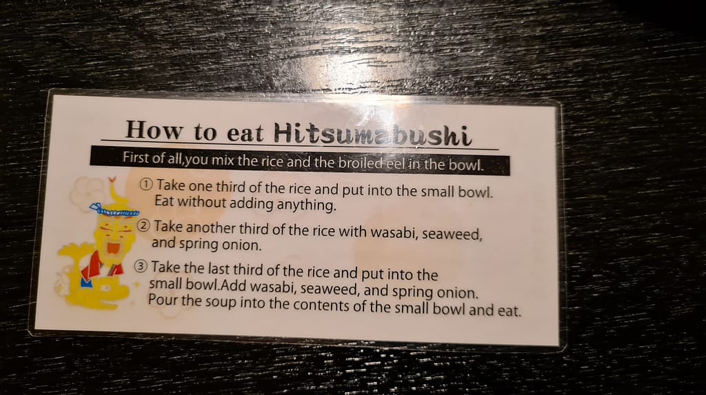 Es gab sogar eine extra Anleitung