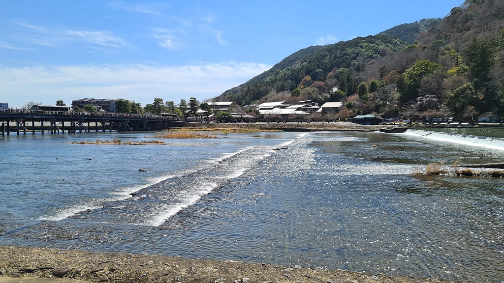 In Arashiyama bietet sich auch eine Bootstour oder eine Wanderung an
