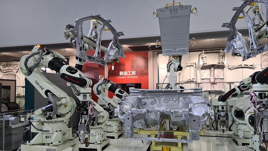 Automatisierte Automobilfertigung