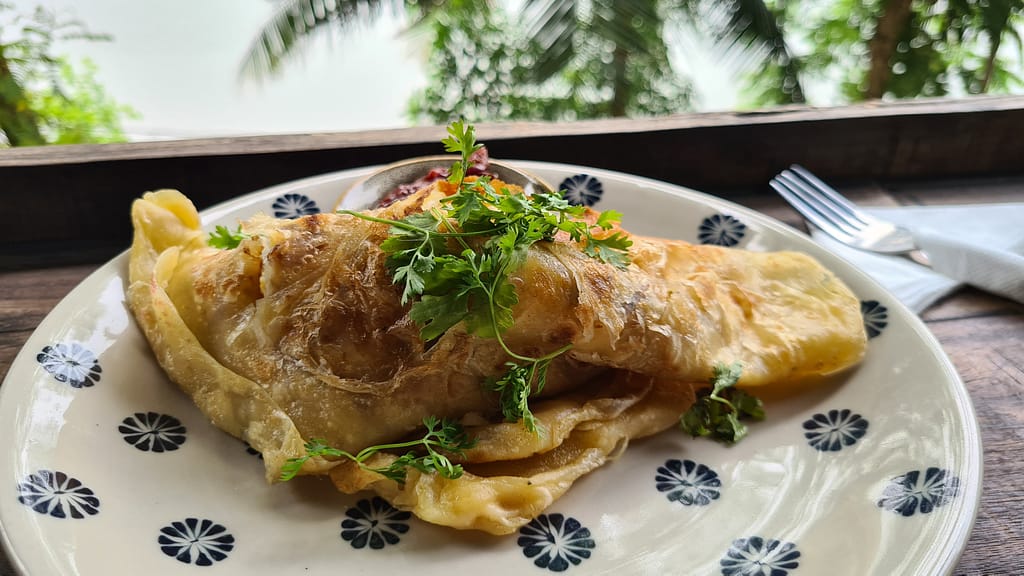 Das Omelette mit Reis, auf das ewig gewartet werden musste