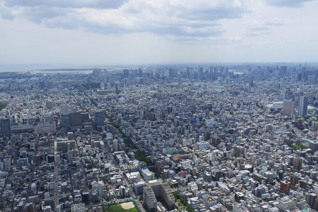 Aussicht vom Tokyo Skytree