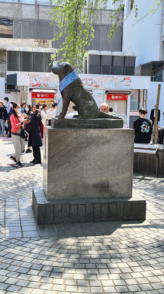 Hachiko-Statue in Shibuya