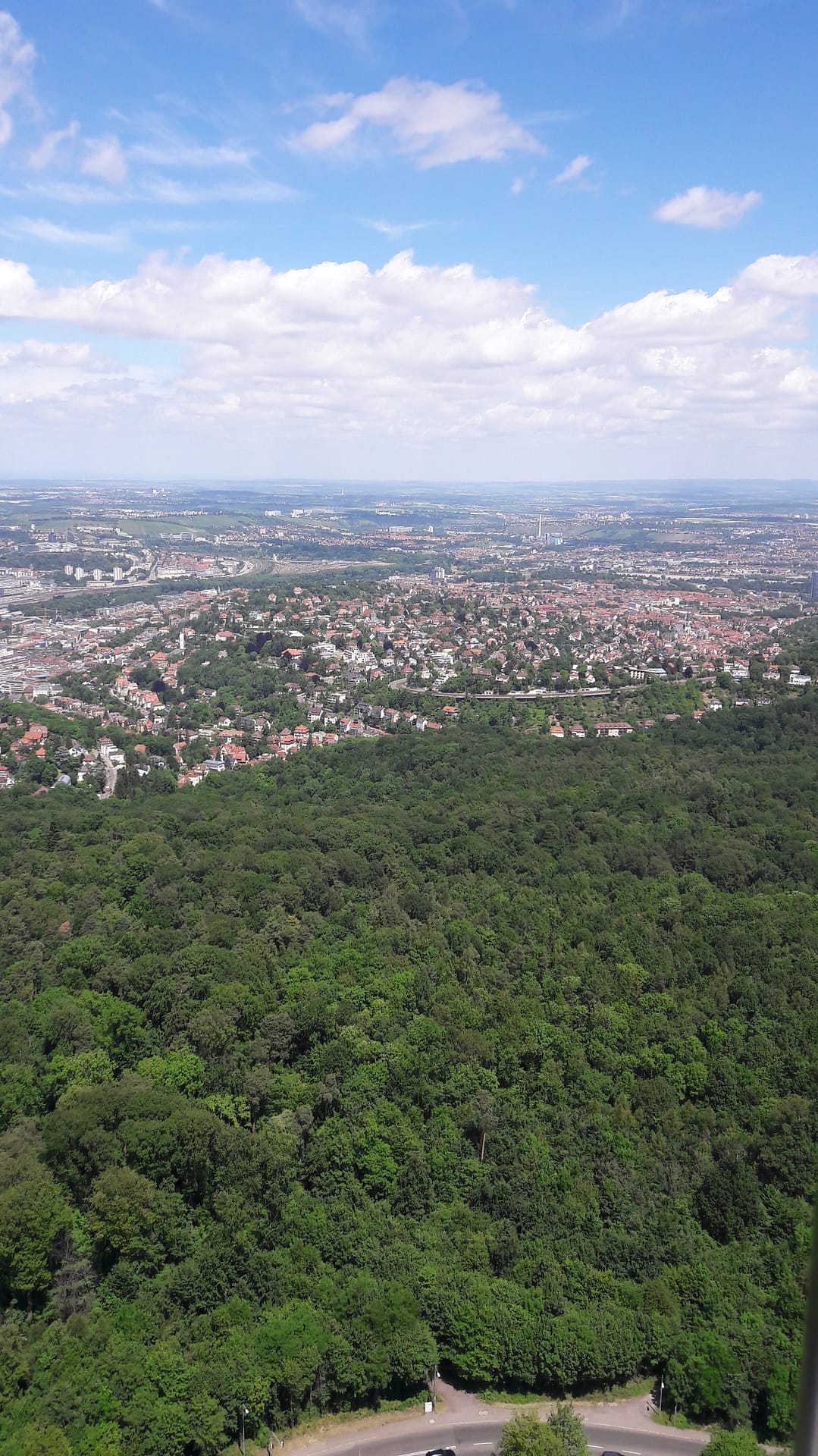 Ausblick Fernsehrturm Stuttgart
