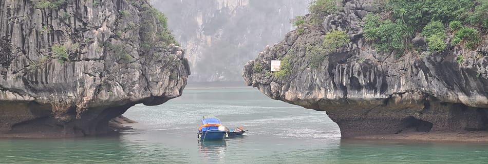 Boot in Halong Bay