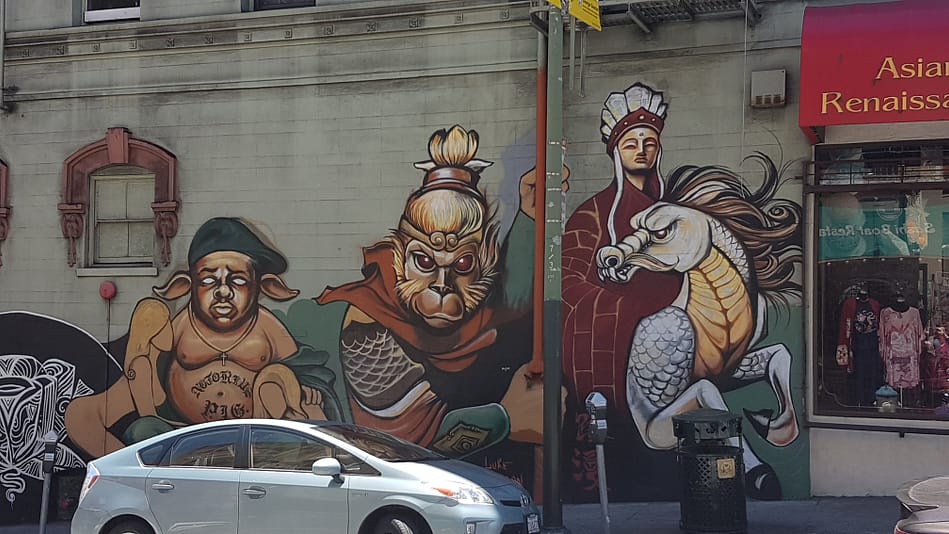 Streetart in San Francicso_Chinatown